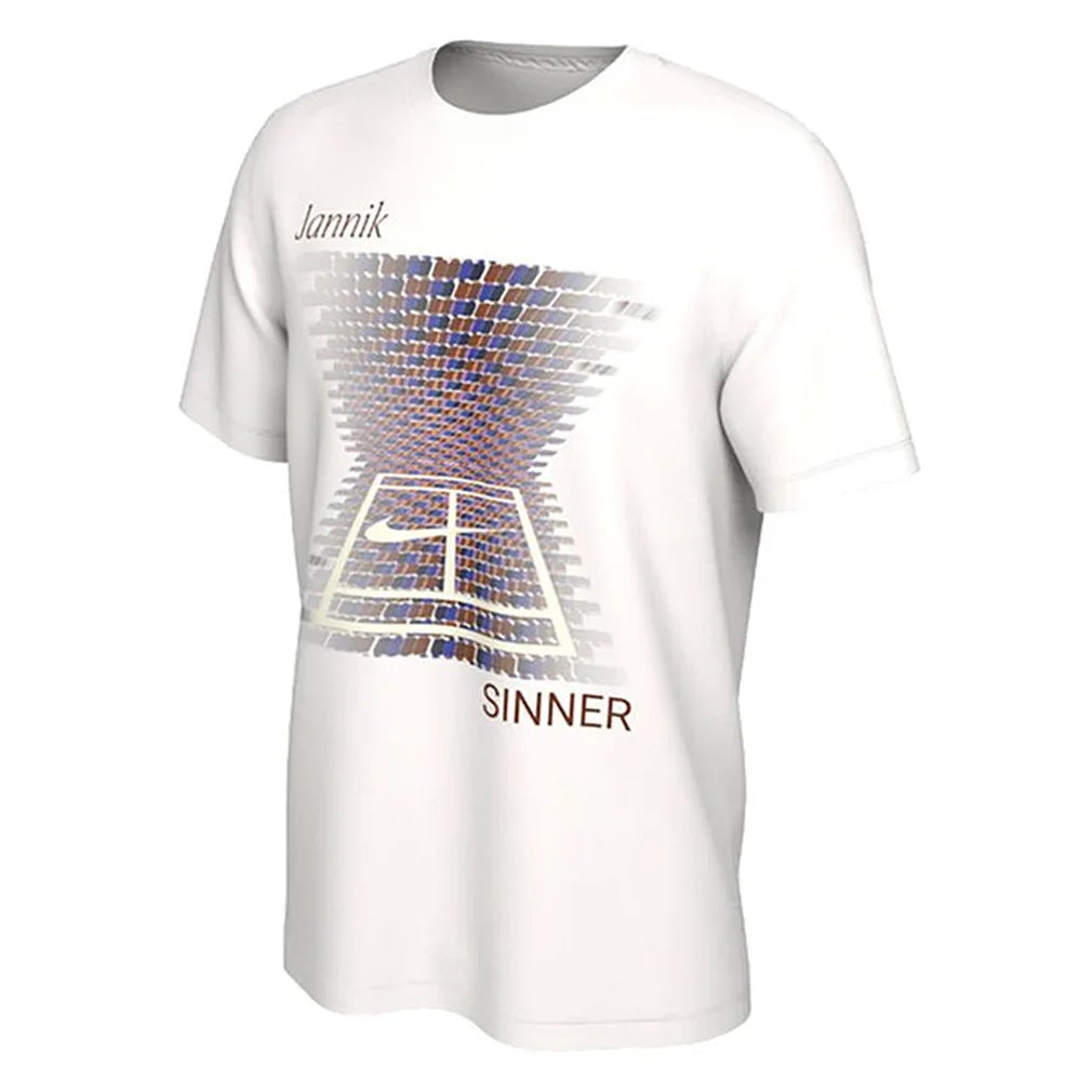 Men's Jannik Sinner New York Tennis Tee White
