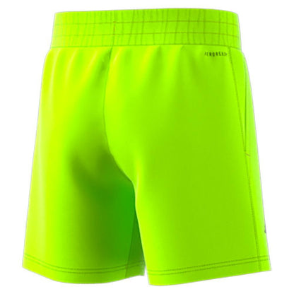 Boys' Club 3 Stripe Tennis Short Lucid Lemon