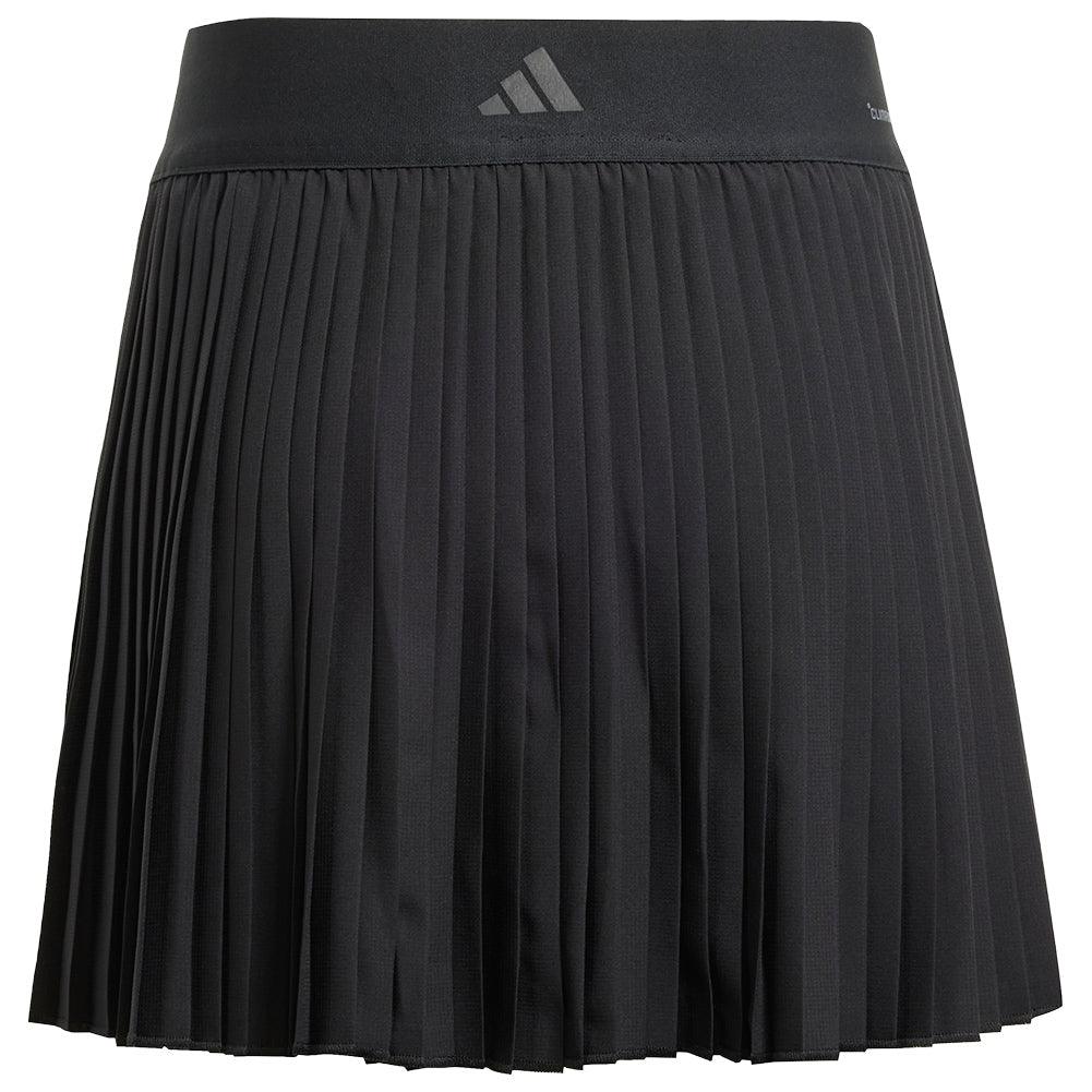 Girls' Club Pleated Tennis Skort Black