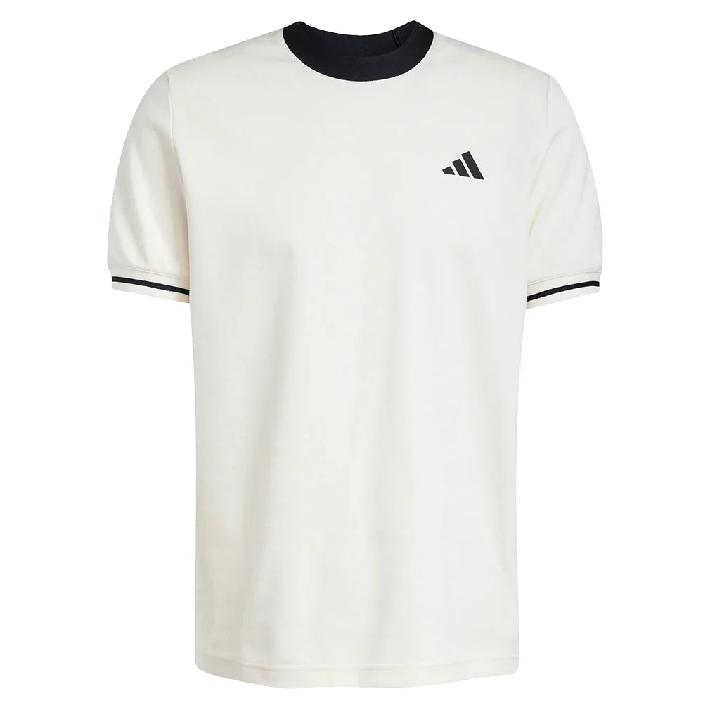 Men's Heritage Tennis Top Chalk White