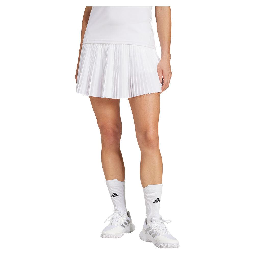 Women's Club Pleat Tennis Skort White