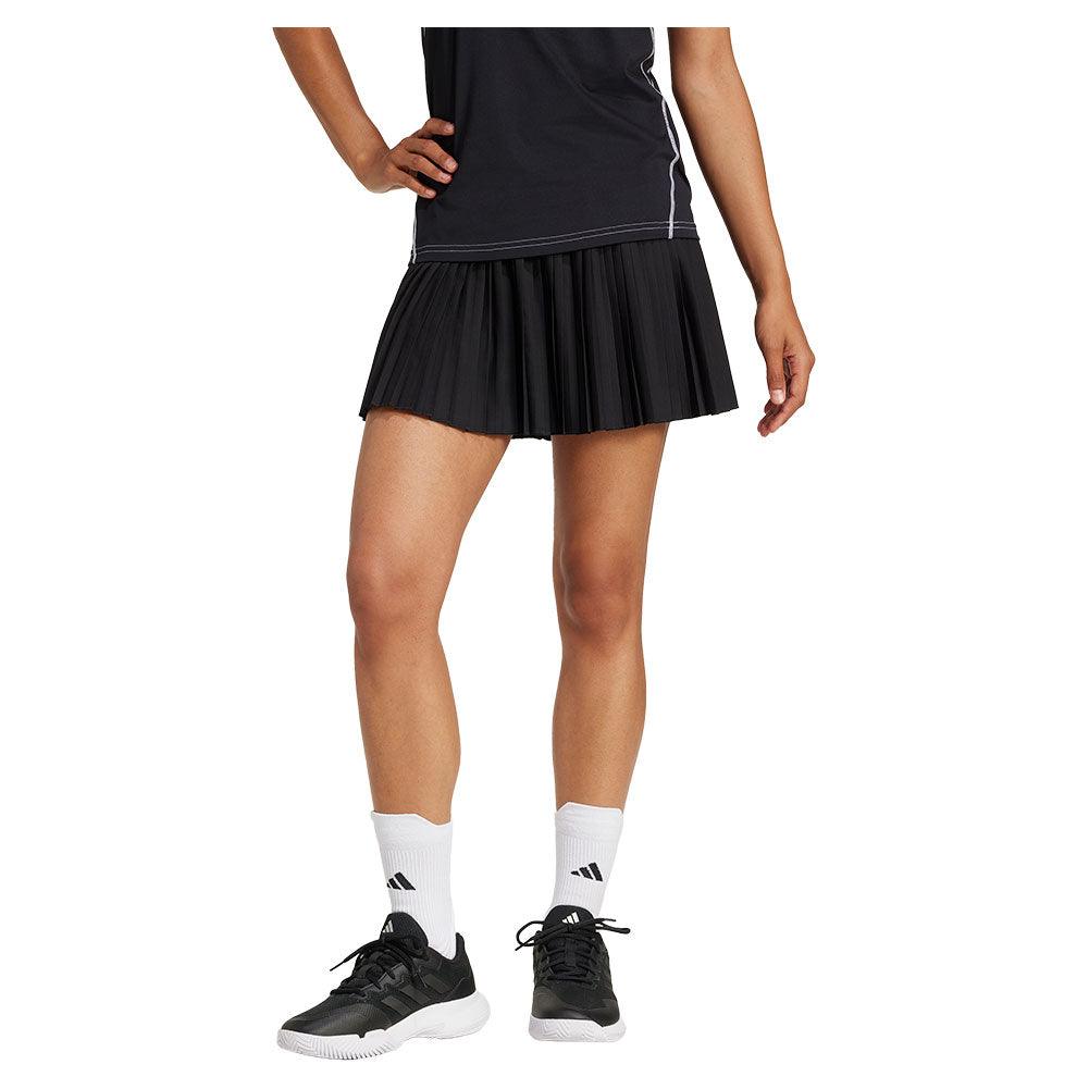 Women's Club Pleat Tennis Skort Black