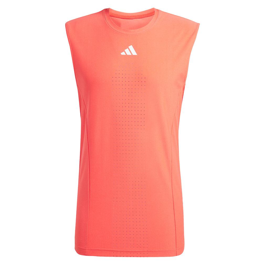 Men's Pro Tank Top Semi Lucid Red