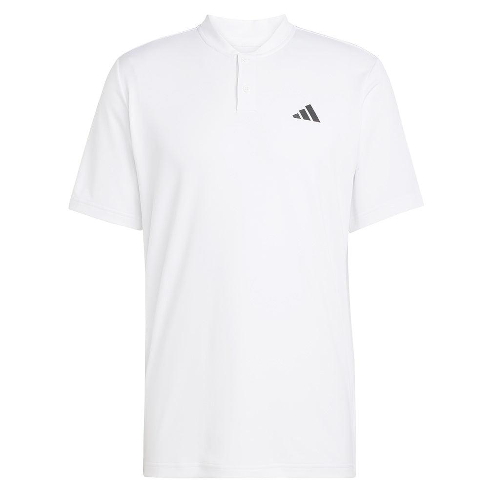 Men's Club Climacool Henley Tennis Top White