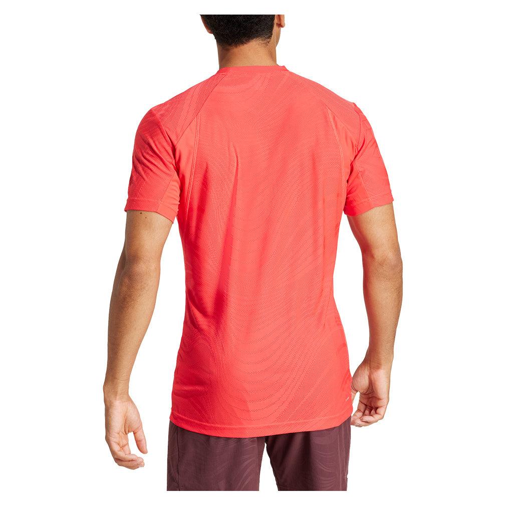 Men's Freelift Pro Tennis Top Semi Lucid Red