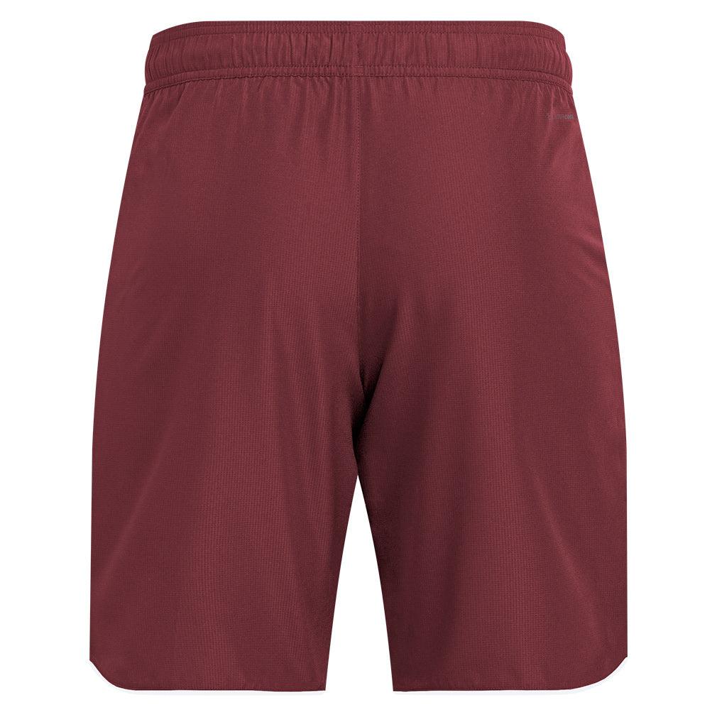 Men's Club 7 inch Tennis Short Shadow Red