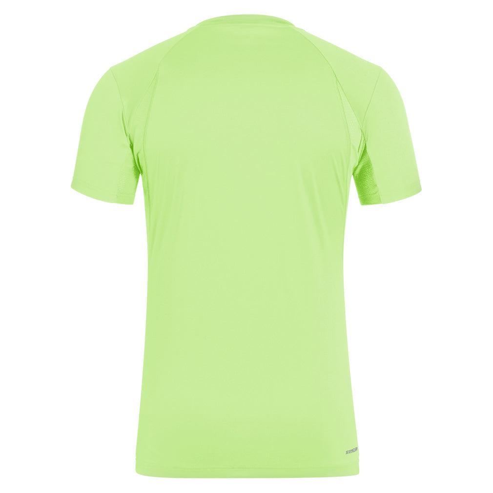 Men's Club 3 Stripe Tennis Top Lucid Lemon