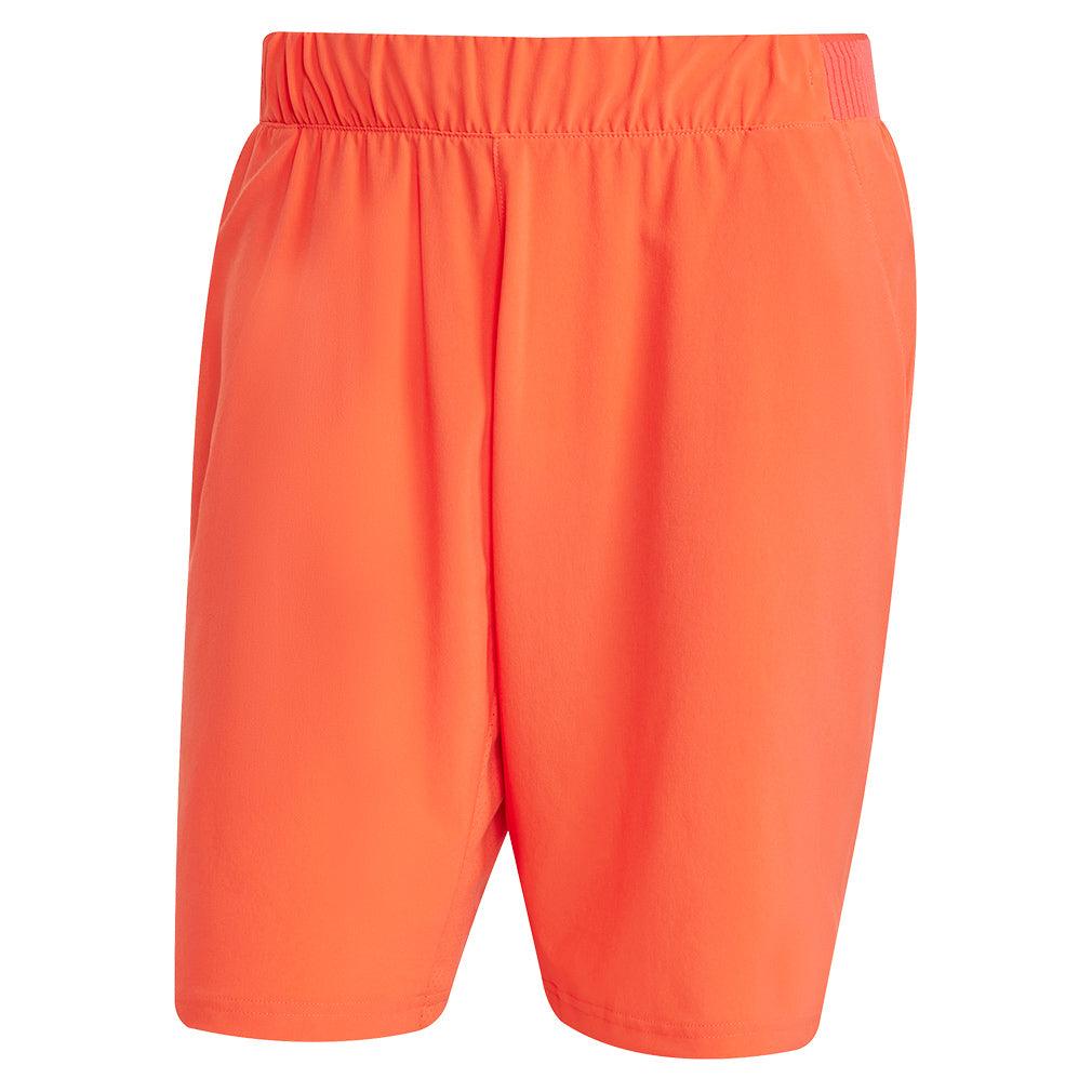 Men's Club Stretch Woven 7 inch Tennis Shorts Semi Lucid Red