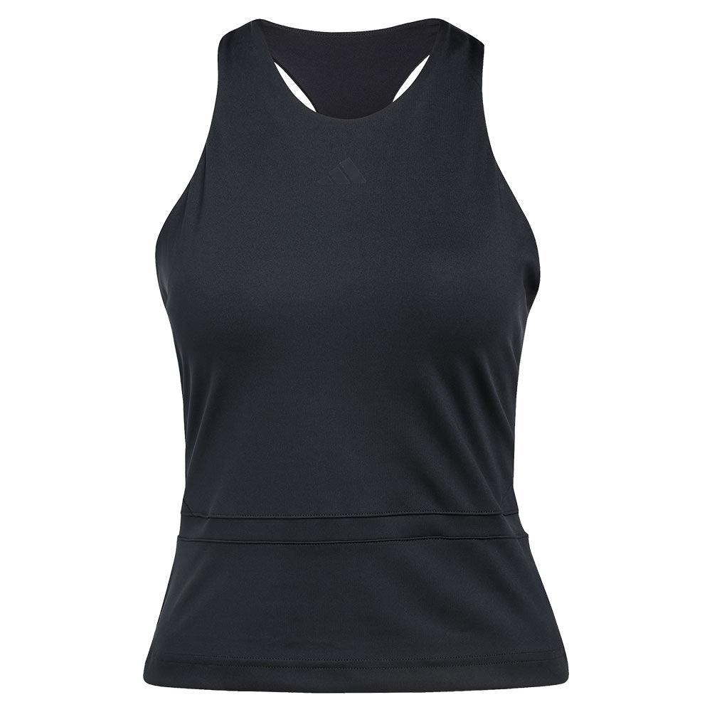 Women's Climacool Mid Length Y Tennis Tank Black