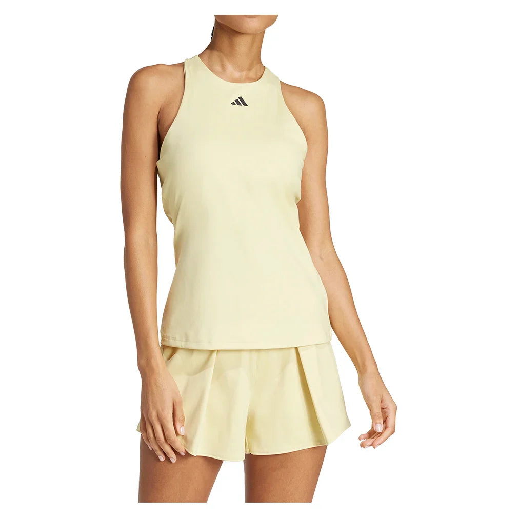 Women's Climacool Y Tennis Tank Powder Yellow