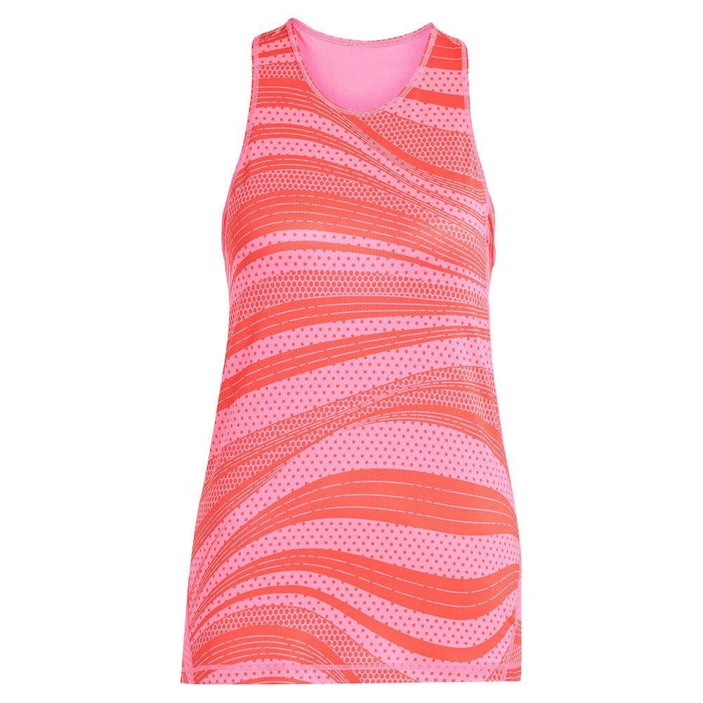Women's Club Graphic Tennis Tank Lucid Pink