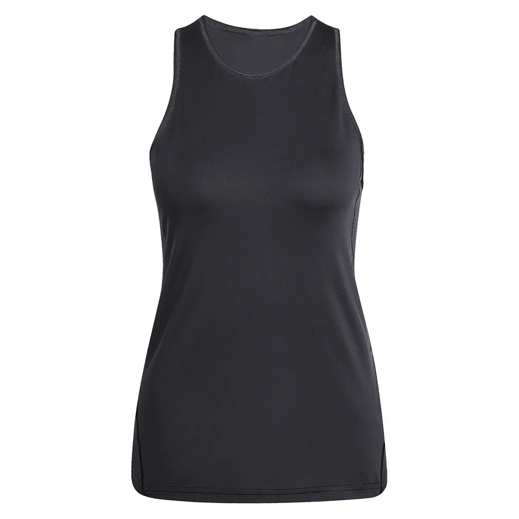 Women's Club Tennis Tank Black