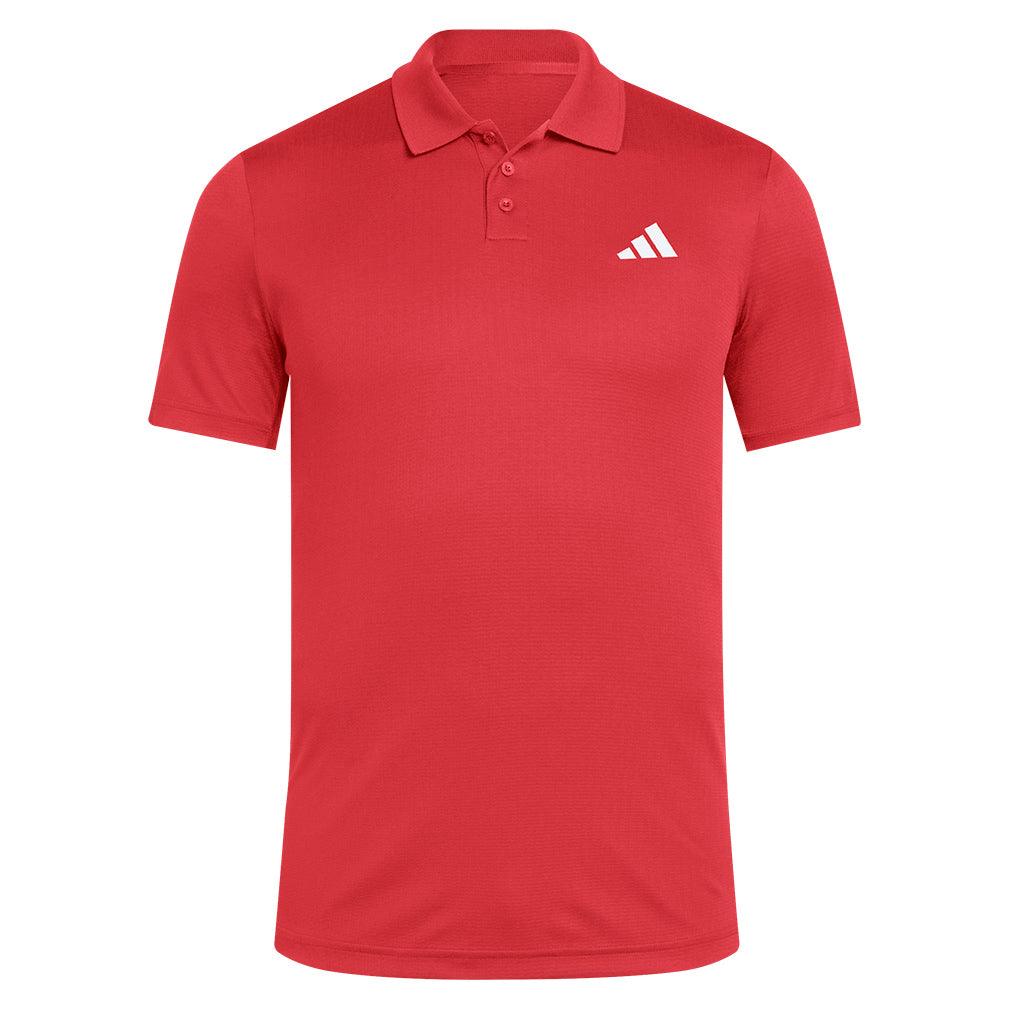 Men's Freelift Tennis Polo Semi Lucid Red