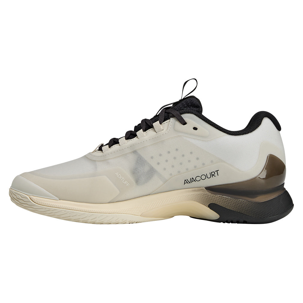 Women's Y-3 Avacourt 2 Tennis Shoes Orbit Grey and Black