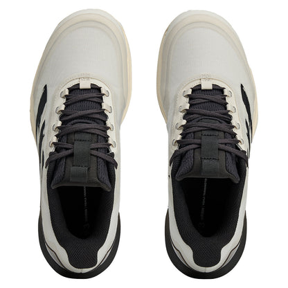 Women's Y-3 Avacourt 2 Tennis Shoes Orbit Grey and Black