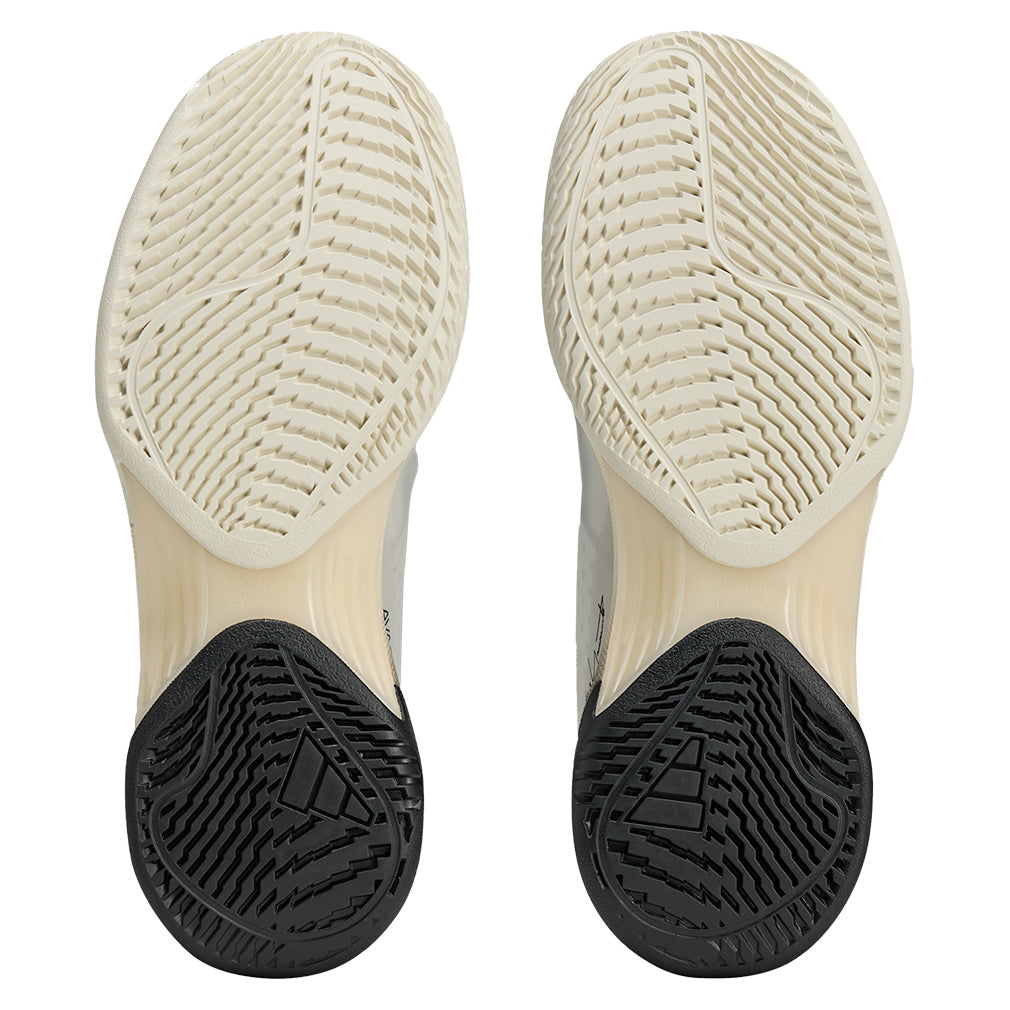 Women's Y-3 Avacourt 2 Tennis Shoes Orbit Grey and Black