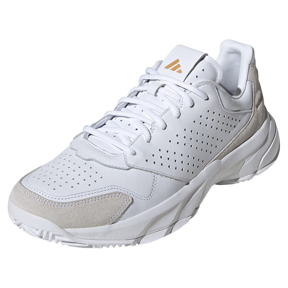 junior's CourtJam Control 3 Premium Tennis Shoes White