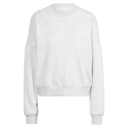 Women's Small Logo Feel Cozy Training Sweatshirt Grey Heather