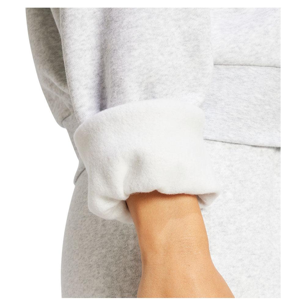 Women's Small Logo Feel Cozy Training Sweatshirt Grey Heather