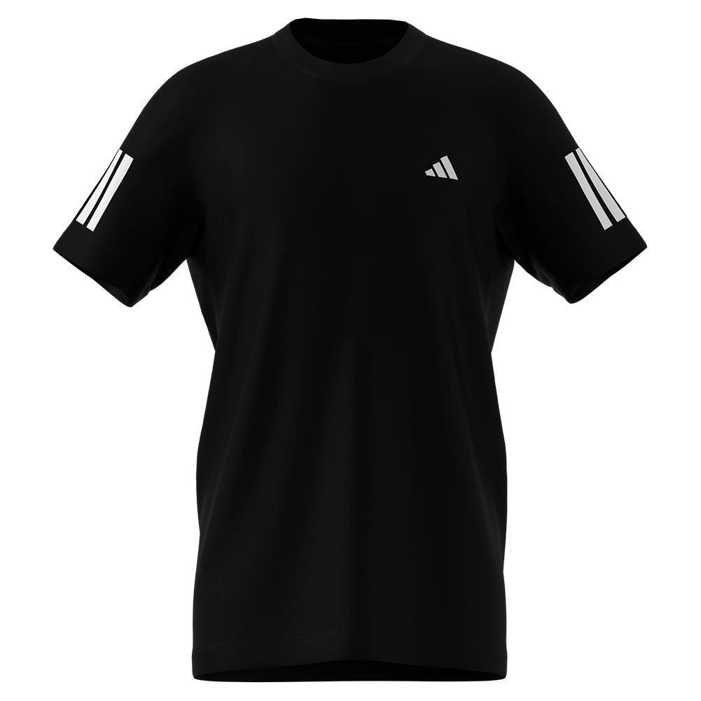 Boys' Club 3 Stripe Tennis Top Black