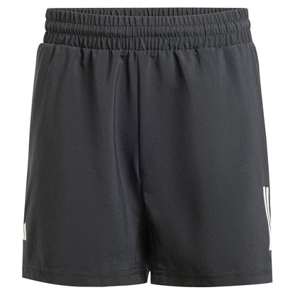 Boys' Club 3 Stripe Tennis Short Black