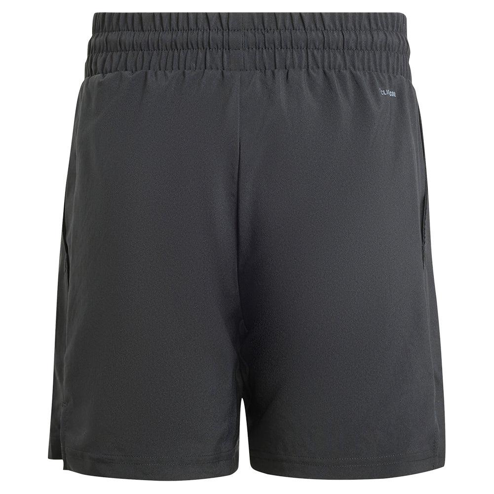 Boys' Club 3 Stripe Tennis Short Black