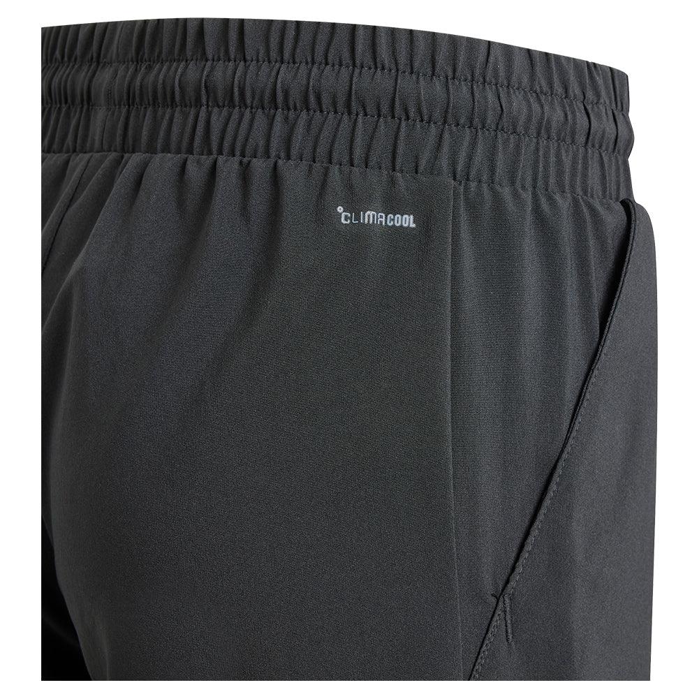 Boys' Club 3 Stripe Tennis Short Black
