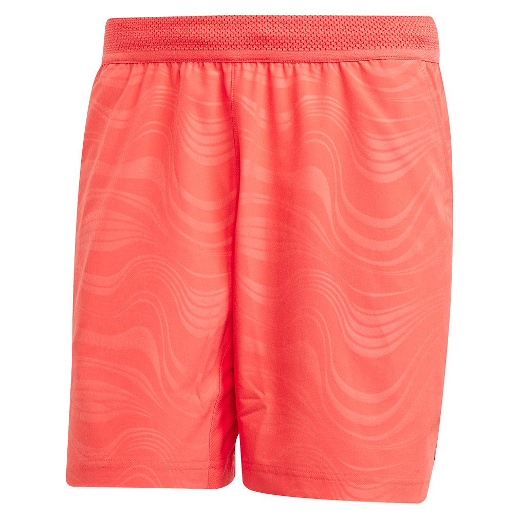 Men's Ergo Pro 7 Inch Tennis Short Semi Lucid Red