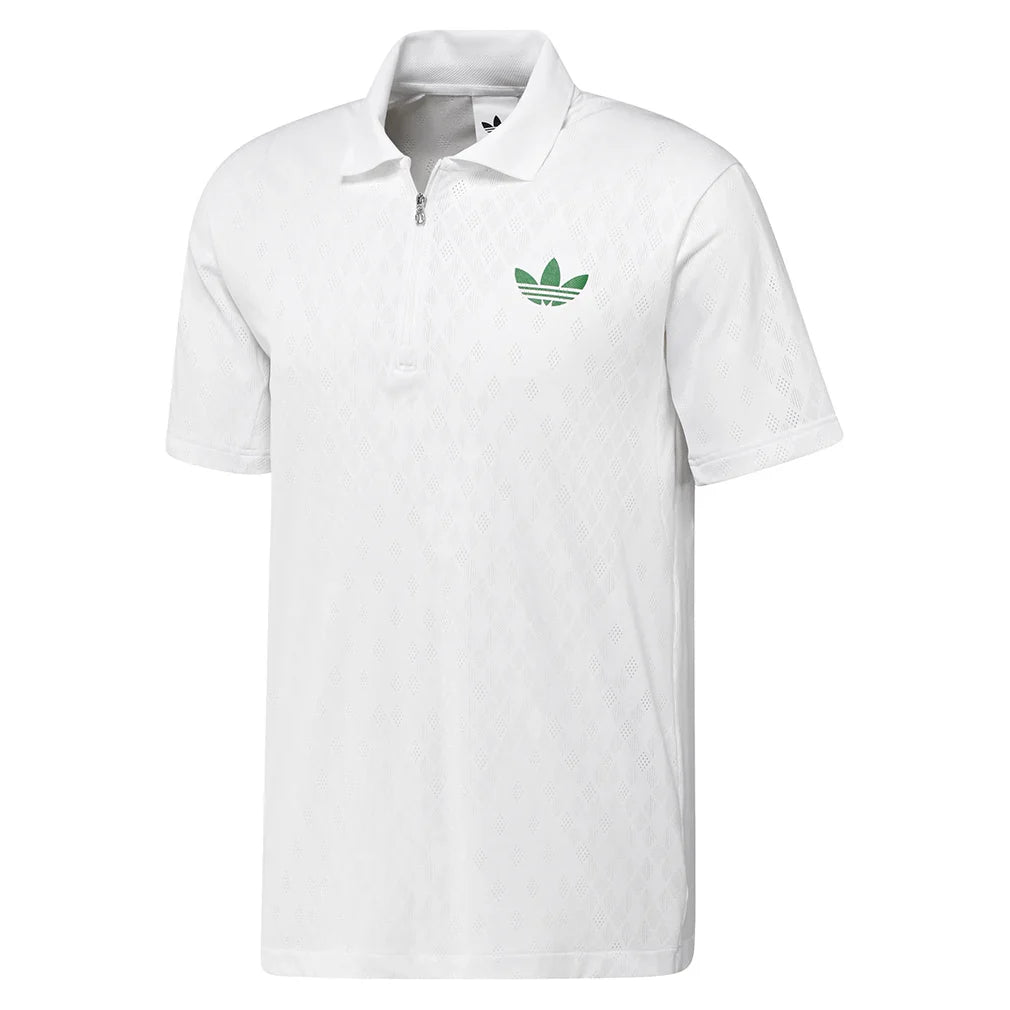 Men's Pro Tennis Polo White