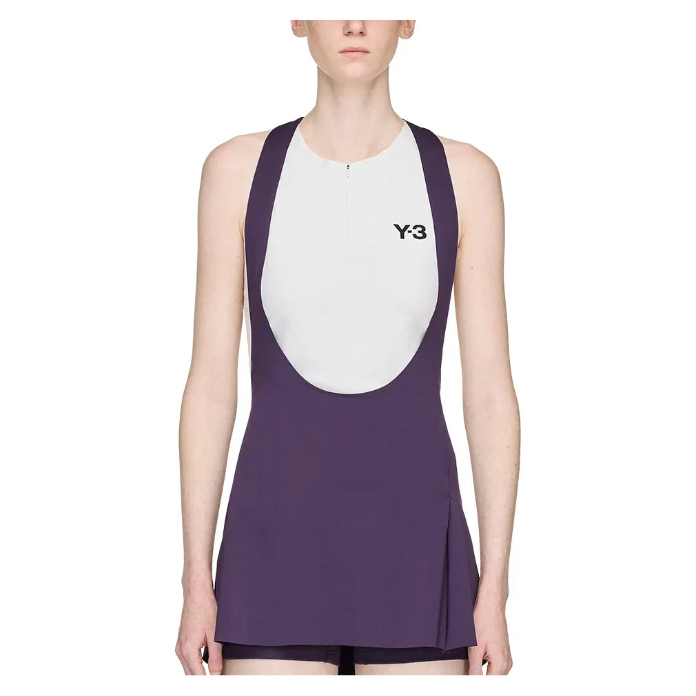 Women's Y-3 Crop Tennis Y-Tank Orbit Grey
