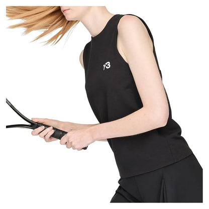 Women's Y-3 Match Tennis Tank Black