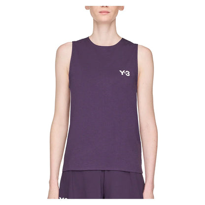 Women's Y-3 Match Tennis Tank Aurora Plum
