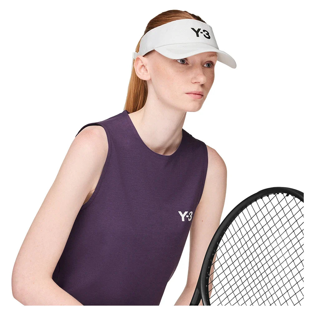 Women's Y-3 Match Tennis Tank Aurora Plum