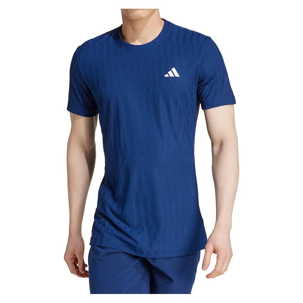 Men's Freelift Tennis Top Dark Blue