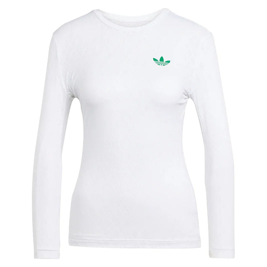 Women's Pro 3/4 Sleeve Tennis Top White
