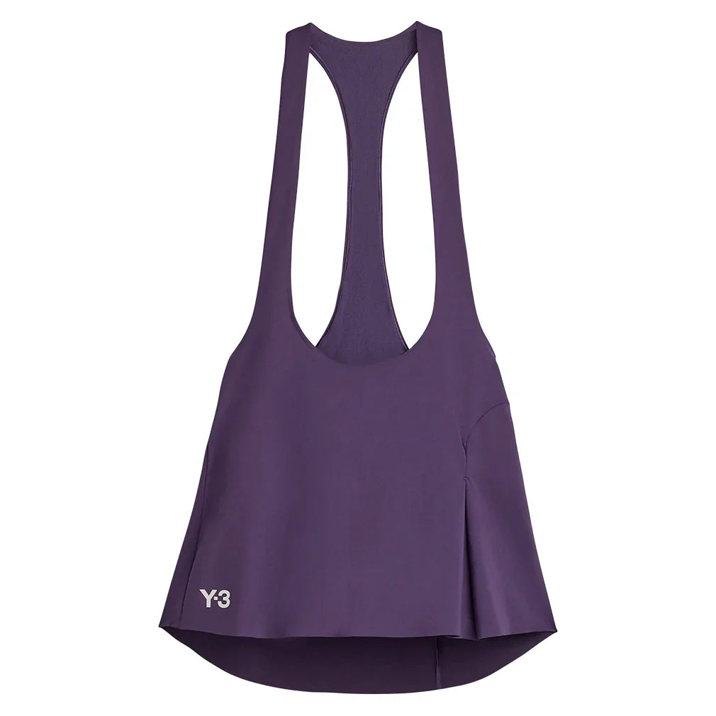 Women's Y-3 Tennis Bib Skort Aurora Plum