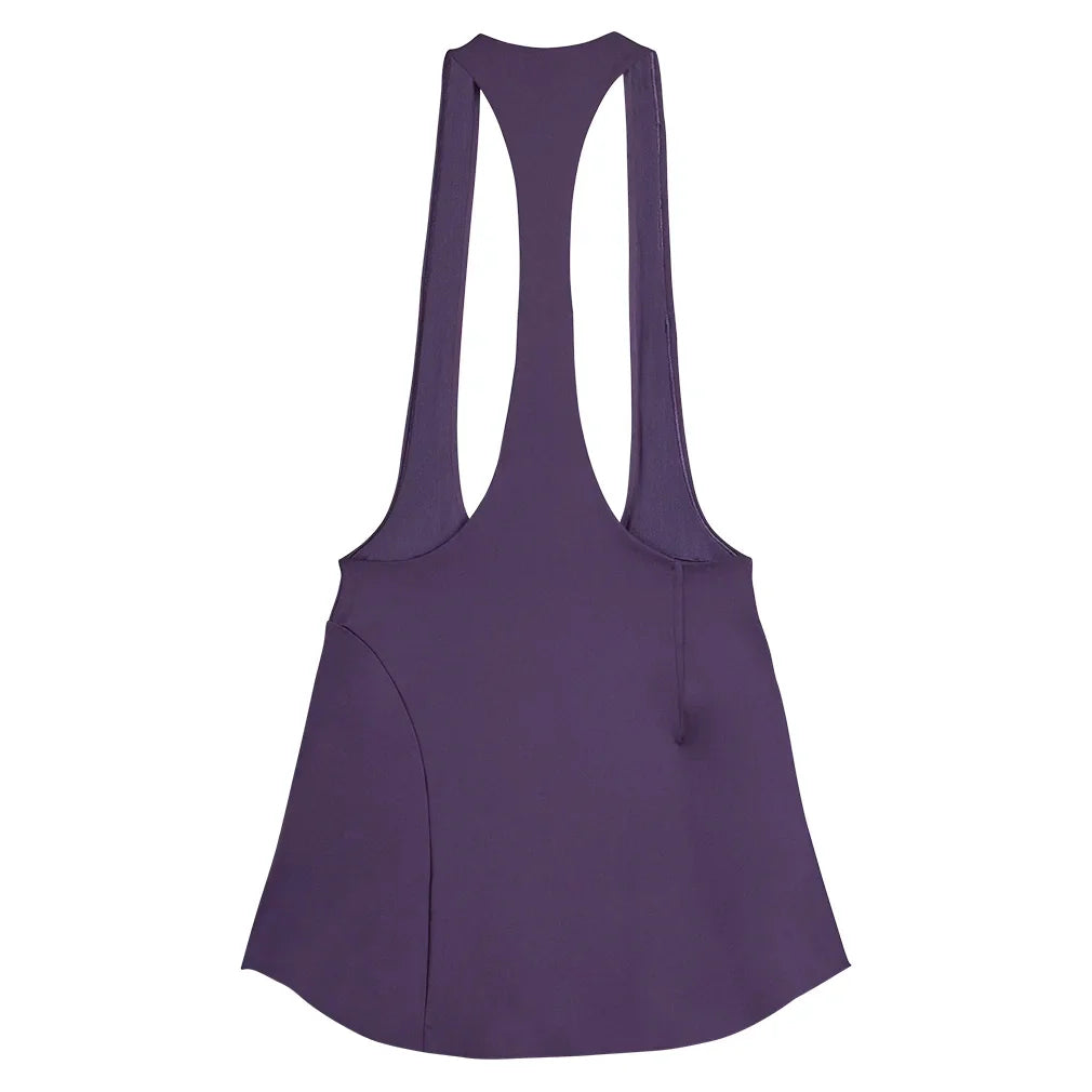 Women's Y-3 Tennis Bib Skort Aurora Plum