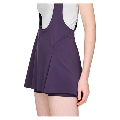 Women's Y-3 Tennis Bib Skort Aurora Plum