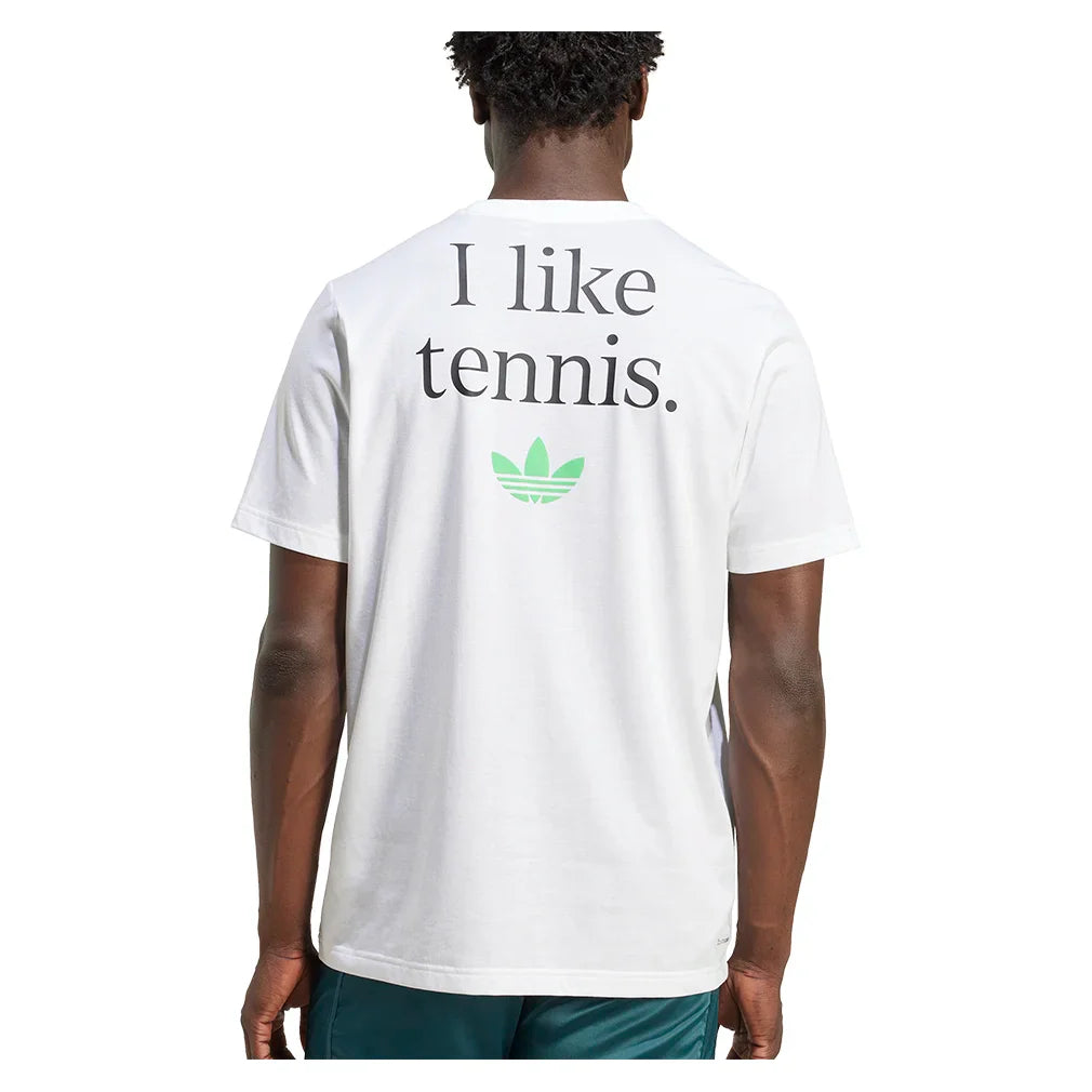 Men's Originals Graphic Tennis Tee White