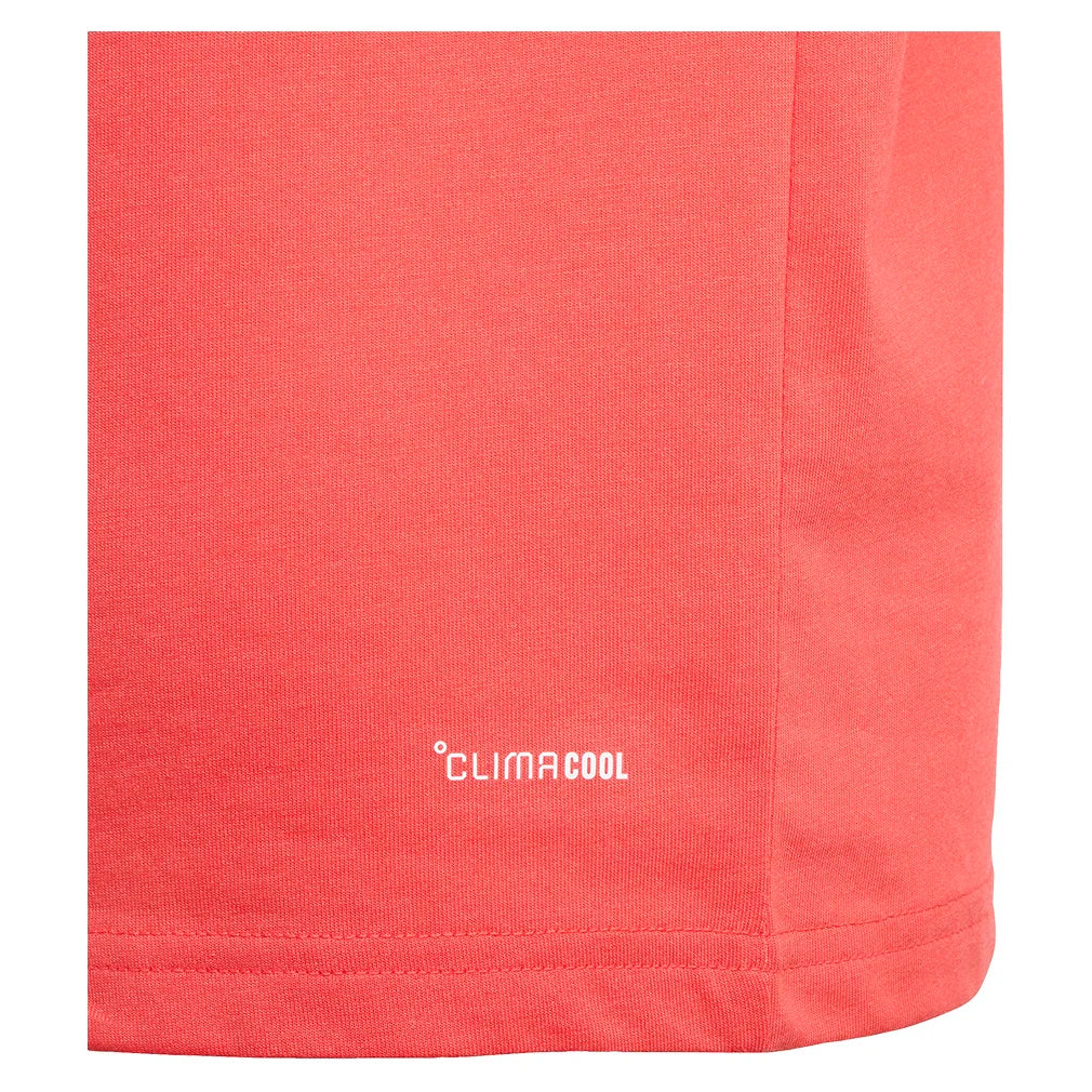 Juniors' Graphic Tennis Tee Semi Lucid Red