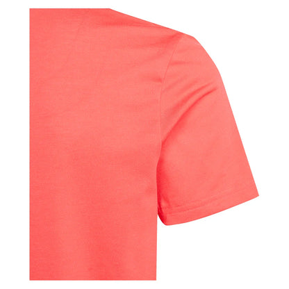 Juniors' Graphic Tennis Tee Semi Lucid Red