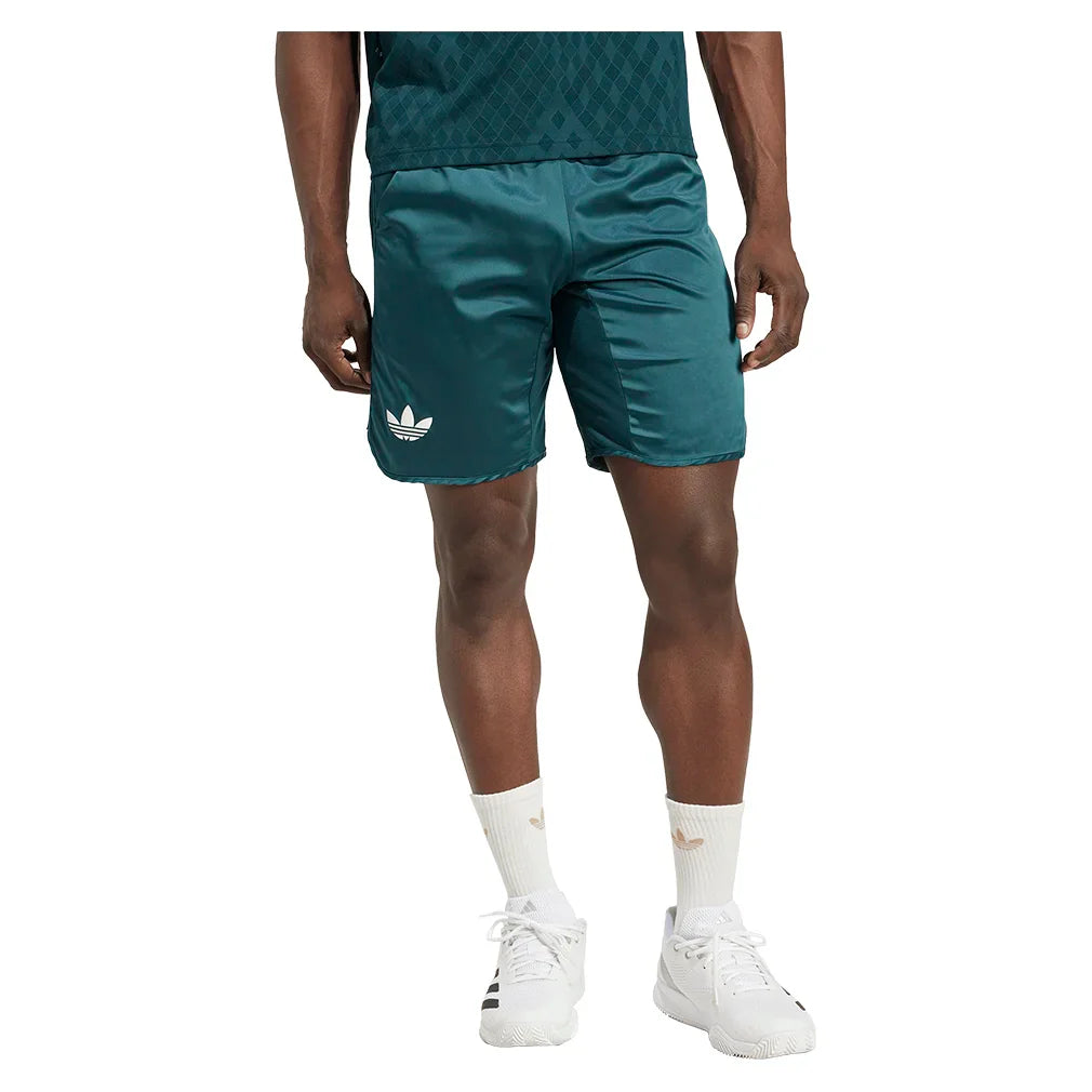 Men's Pro Ergo 9 Inch Tennis Shorts Aurora Ivy