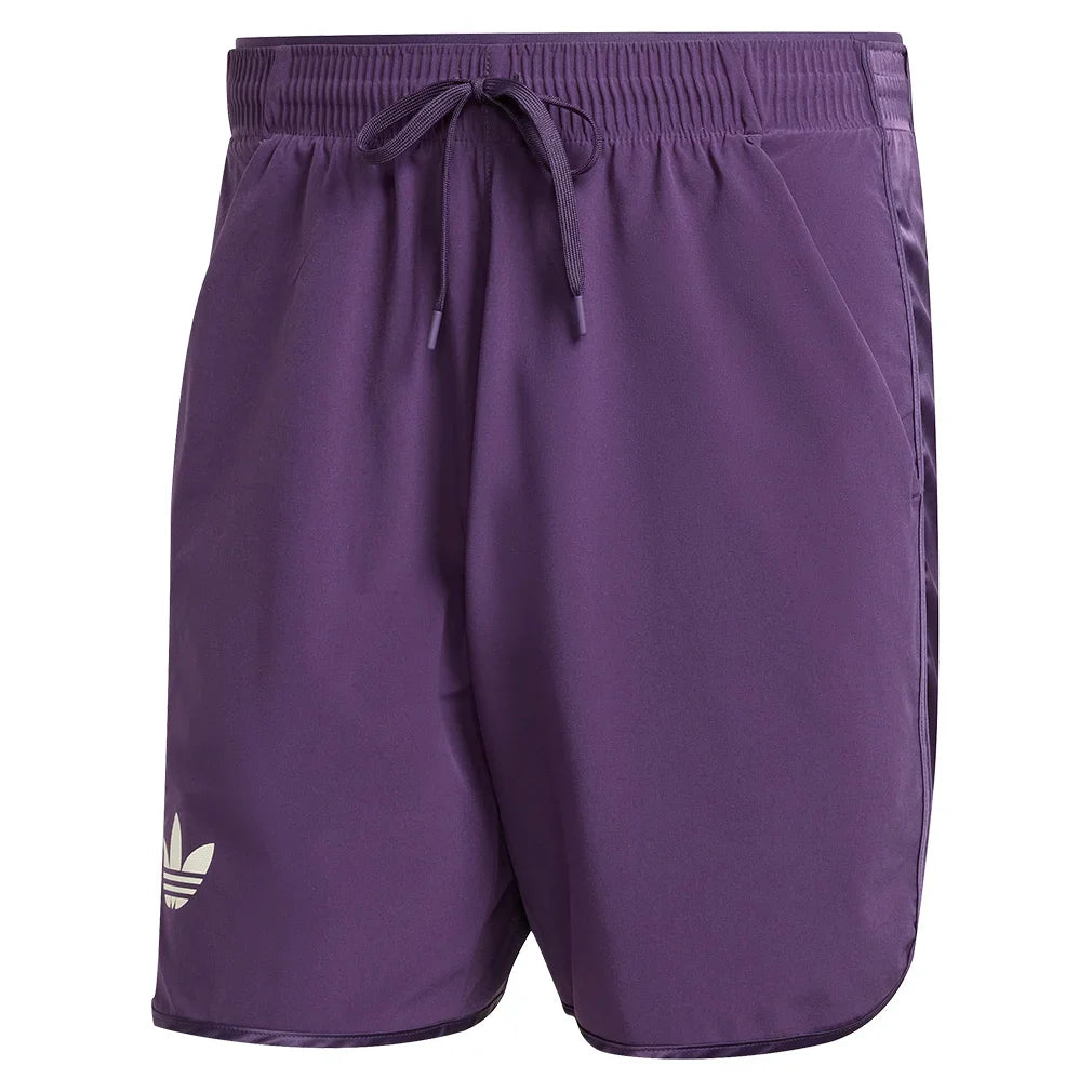 Men's 7 Inch Tennis Shorts and Tight Set Aurora Plum