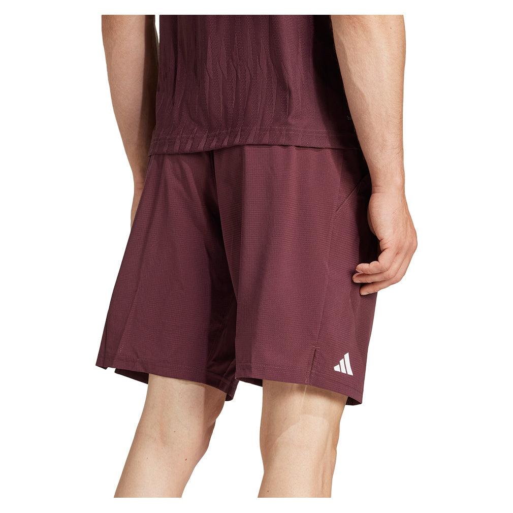 Men's Ergo 9 inch Tennis Short Aurora Ruby