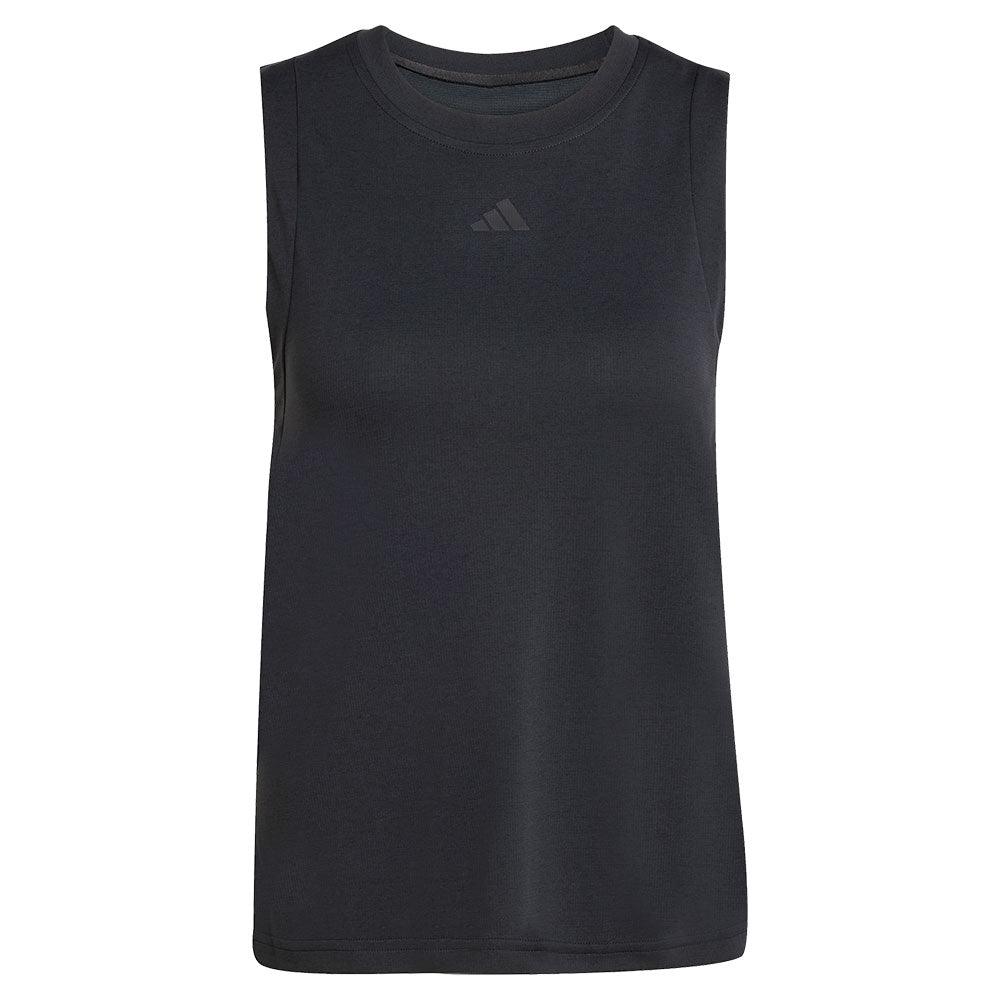 Women's Match Tennis Tank Black