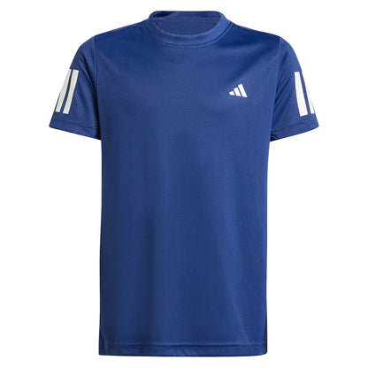 Boys' Club 3-Stripe Tennis Tee Dark Blue