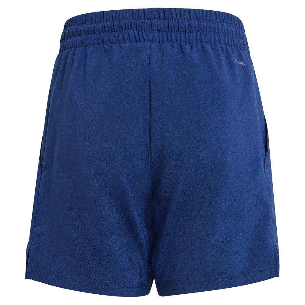 Boys' Club 3 Stripe Tennis Short Dark Blue