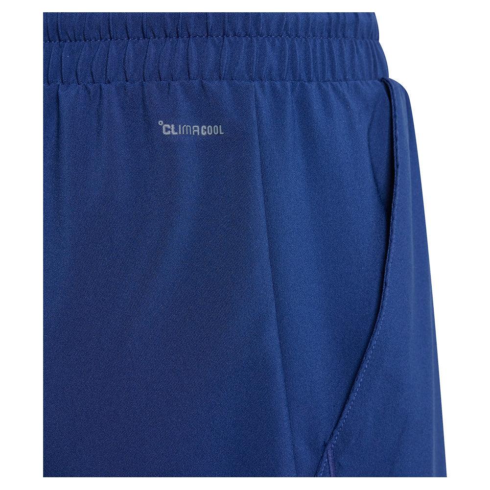 Boys' Club 3 Stripe Tennis Short Dark Blue