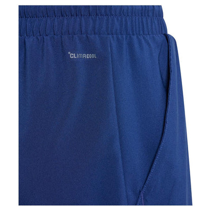 Boys' Club 3 Stripe Tennis Short Dark Blue