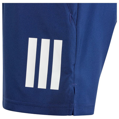Boys' Club 3 Stripe Tennis Short Dark Blue